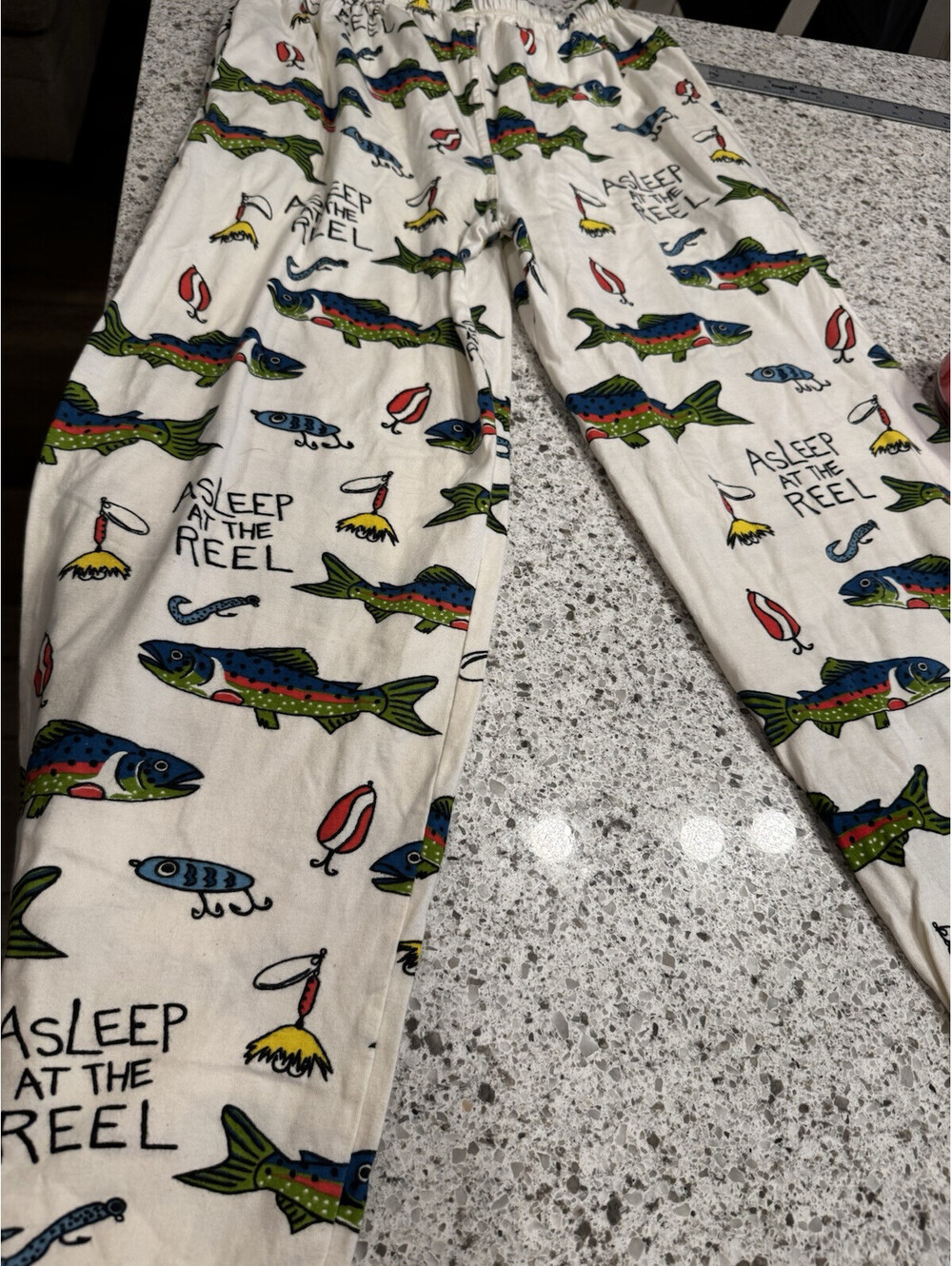 ⭐️XS - Lazy One Asleep At The Reel Regular Fit Pant Lounge Pants PJs Fishing